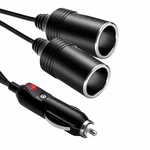 Aukson O32C 2-WAY Cigarette Lighter Adapter Splitter 12V/24V 20A Black. Fixed Price $10.29.