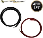 4AWG3 Powerbright High Amperage Copper Set Of Battery Cables. Fixed Price $22.99.