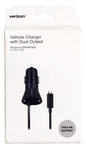 Verizon Vehicle Car Charger W/led Light & Dual Output For Micro Usb 3.4 Amp New. Fixed Price $11.00.