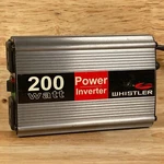 Whistler PI-200W Silver 12VDC Smart Surge Control 2-OUTLETS Power Inverter. Fixed Price $12.56.