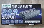 Tech-on 2000W Continuous 4000W Surgepower Pure Sine Wave Inverter. Fixed Price $249.95.