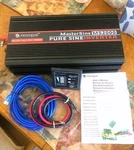 Novopal MS2000 Inverter Pure Sine Wave Watt Dc To 120V Ac W/remote. Fixed Price $133.33.