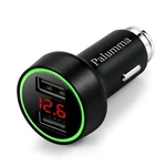 Palumma 24W/4.8A Dual Usb Car Charger, 12V To Outlet With Cigarette Lighter. Fixed Price $16.89.