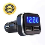 Jebsens 4.8A 24W Dual Usb Car Charger Volt Meter Battery Monitor With Led Amps. Fixed Price $22.79.
