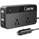 Bmk 200W Car Power Inverter 12V Dc To 110V Ac Converter With Outlets & 4.... Fixed Price $33.96.