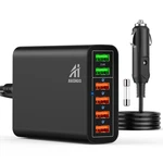 Aikenuo Ports Usb Car Charger 96W QC3.0 Adapter Multiple. Fixed Price $39.88.