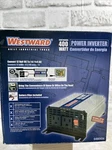 Westward / 54DC43A Power Inverter, 400W Nominal Output, 2 Outlets. Fixed Price $44.97.