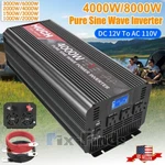 Reliable Pure Sine Wave Power Inverter 1000W 3000W 4000W 12V To 110V Converter. Fixed Price $89.99.