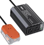 300W Power Inverter For Ridgid 18V Li-ion Battery Dc To Ac 110V 120V Batt.... Fixed Price $43.12.