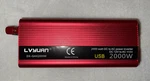 Lvyuan Dx-gax 2000W Red Dual Ac Output Dc To Usb Car Vehicle Power Inverter. Fixed Price $59.99.