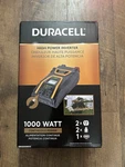 Duracell 1000W High Power Inverter Continuous Free Shipping!!!!!. Fixed Price $39.75.