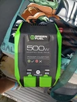 Used Green Fuel 500W Power Inverter, AD20002G. Fixed Price $45.00.