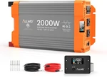 Allwei 2000W Pure Sine Wave Inverter 12V Dc To 120V Ac Converter, Surge 4000W,. Fixed Price $149.99.