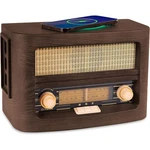 Fuse Real Wood Exterior Vintage Retro Bluetooth Radio W/ Wireless Charging. Fixed Price $84.95.