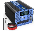 Pure Sine Wave Power Inverters Dc To 110V 120V 12V-4000W, Black. Fixed Price $150.00.