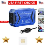 Power Your Devices On-the-go 300W Pure Sine Wave Inverter With Usb Ports. Fixed Price $92.99.