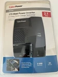 Cyberpower Mobile 175 Watt Inverter 2.1 Amp Quick Charge Technology New. Fixed Price $17.99.