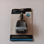 Vivitar INV75 Camera Ac/usb 2 Port Power Inverter (black). Fixed Price $17.99.
