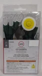 Jingle Time Warm White Indoor C3 Bulbs On Green Wire Led String Light 20 Ct. Fixed Price $16.85.