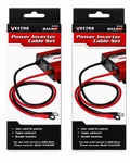 Vector 2 Pack Maxx Power Inverter Heavy Duty Cable Set VEC083D 3FT 6 Awg New. Fixed Price $29.99.