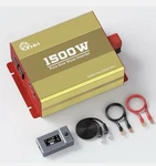 1500W Pure Sine Inverter 12V Dc To 120V Ac W/ Remote, Lcd, Usb & 3 Outlets. Fixed Price $93.50.