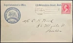 Postal Telegraph Cable Superintendent Illustrated Advertising Boston Ma 1892. Fixed Price $9.95.