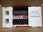 Jarxioke 4000W 12V Pure Sine Inverter 110/120V W/4 Ac, Usb, Remote. Fixed Price $170.00.