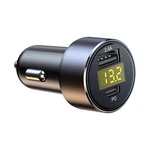 18W 2.4A Dual Port Led Voltmeter Car Charger Usb Pd Cigarette Lighter DC12V-24V. Fixed Price $11.81.