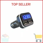 Jebsens 4.8A 24W Dual Usb Car Charger Volt Meter Battery Monitor With Led. Fixed Price $17.15.