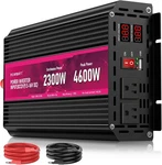 4600W Peak Power Inverter 2300W Dc To Ac. Fixed Price $222.48.