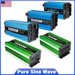 5000W 4000W 3000W Pure Sine Wave Power Inverter Dc 12V To Ac 110V Converter Usb. Fixed Price $152.99.