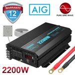 Pure Sine Wave Power Inverter 2200W 12V To 110V 120V+2.4A Usb 4.5M Remote. Fixed Price $239.99.