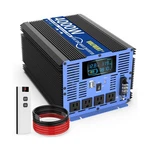 4000W Pure Sine Wave Power Inverters Dc 12V To Ac 110V 120V With Type-c .... Fixed Price $326.71.