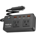 Ysolx 300W Car Power Inverter Dual Dc 12V To 110V Outlet Adapter. Fixed Price $20.00.