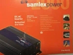 Samlex SAM-2000-12 Dc-ac Inverter P/n. Fixed Price $269.11.
