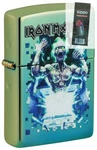 Zippo 49816 Iron Maiden Eddie Design High Polish Teal Lighter + Flint Pack. Fixed Price $35.66.