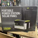 Goal Zero Portable Power Station Yeti 1000X + Nomad Solar Generator Kit Set. Fixed Price $1400.00.