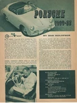 Test Report Engine Trend July 1958 "porsche 1600-SS". Fixed Price $58.92.