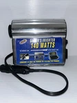 Intec Gamer's Power Inverter 140 Watts Coverts 12V Dc To 110V Ac -tested Works. Fixed Price $24.83.