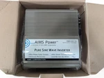 Aims Power PWRI30012S 300W Pure Sine Inverter 12VDC To 115VAC New Open Box. Fixed Price $77.99.