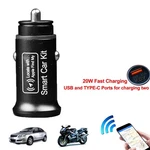 Car Obd Gps Tracker Cigarette Lighter Locator 20W Fast Charging For Iphone Ipad. Fixed Price $21.82.