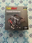 Intertek Everstart Power Inverter, Auto Dc Household Ac, 400W New! Open Box. Fixed Price $24.99.