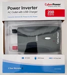 Cyberpower 200 Watt Inverter Ac Outlet With Usb Charger. Fixed Price $25.00.