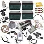 48V 600W Brushed Electric Motor Controller Full Kit For Go Kart Wheeler Atv. Fixed Price $7.89.