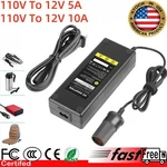 110V Mains Plug To 12V 5A/10A Power Supply Adapter Car Cigarette Lighter Socket. Fixed Price $20.99.