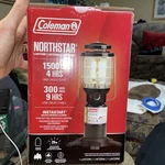 Coleman 1500 Lumens 1-MANTLE Propane Lantern Collapsible Footed Outdoor Light. Fixed Price $41.07.