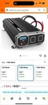 ENK1100 Energizer Watt 12V Dc To 110V Ac Power Inverter W/ Usb. Fixed Price $144.97.