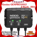 Noco GENPRO10X2 2-BANK 20A Onboard Battery Charger 12V Lithium Lead-acid Marine. Fixed Price $230.95.