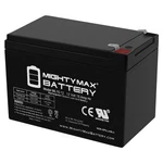 Mighty Max 12V 15AH F2 Sla Battery Replacement For Wagan 2485 Power Dome Nx. Fixed Price $36.99.