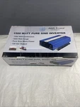 Aims PWRI150024S 1500W Pure Sine Power Inverter, 24V Dc, Usb, 3 Ac Ports, Switch. Fixed Price $175.00.